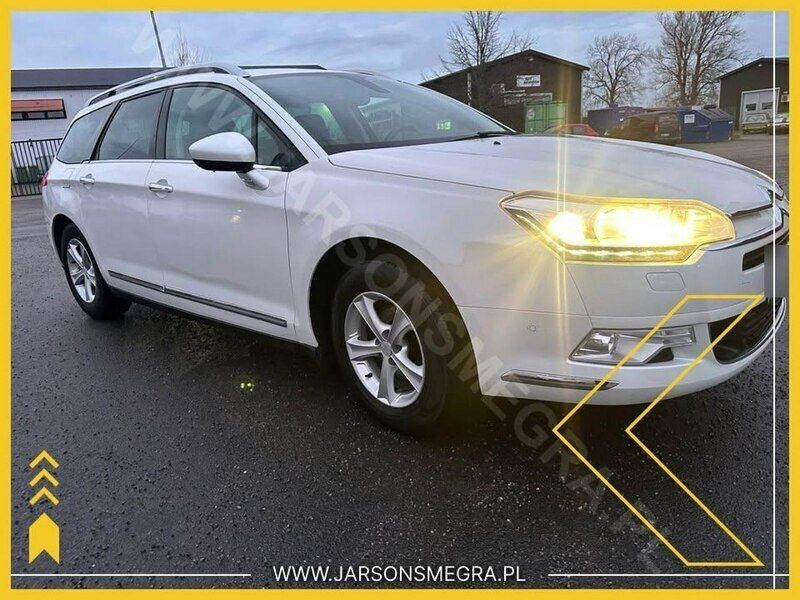 Biały Używany 2013 Citroën C5 Kombi | 20 200 zł (Uczciwa cena) - Obraz 1/4