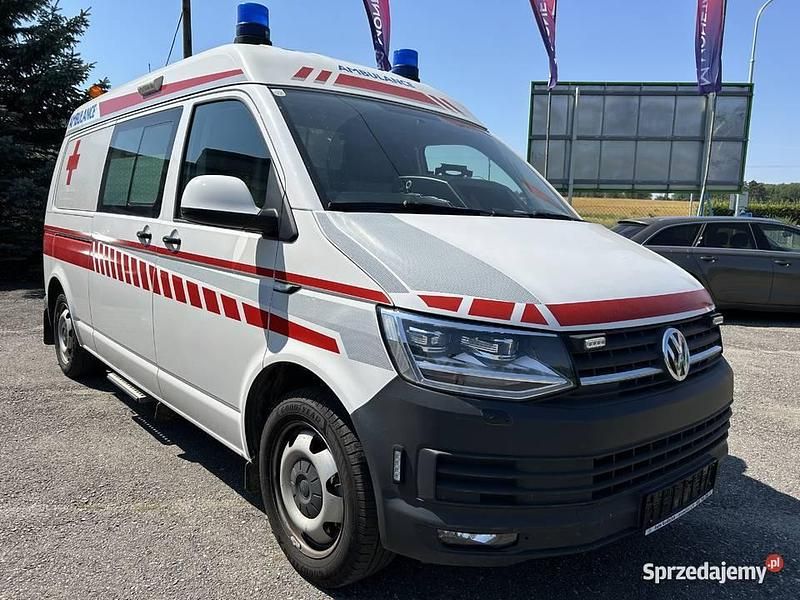 Biały Używany 2018 VW Transporter Van | 60 000 zł (Uczciwa cena) - Obraz 1/4