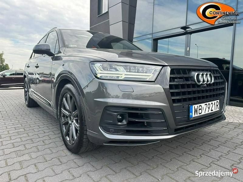 Szary (metalik, perła) Używany 2018 Audi Q7 SUV | 176 000 zł (Drogi) - Obraz 1/4