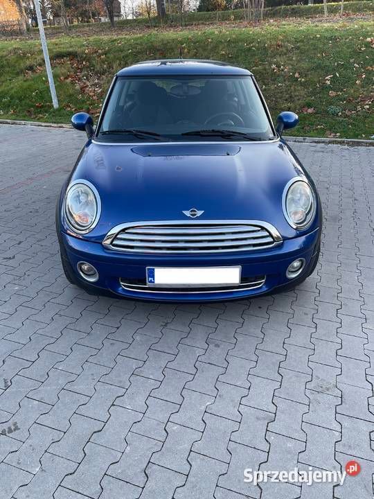 Niebieski Używany 2008 Mini Cooper D Hatchback | 14 499 zł - Obraz 1/4