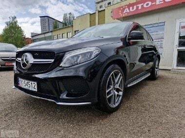 Czarny Używany 2018 Mercedes GLE350 AMG SUV | 279 900 zł - Obraz 1/4