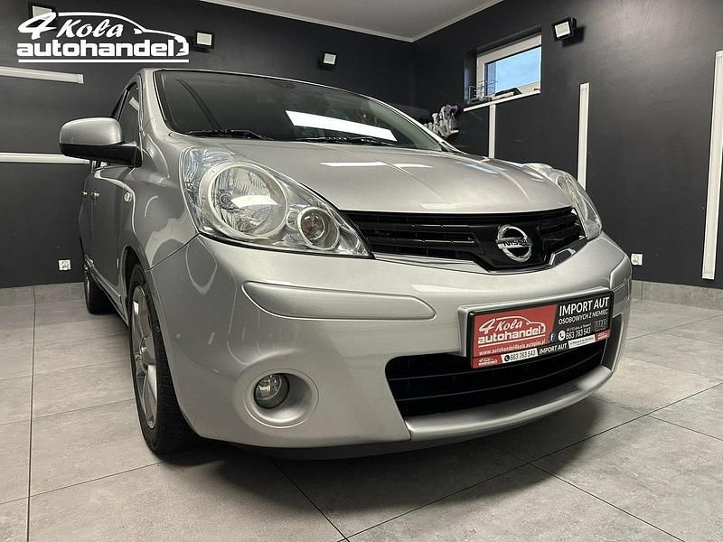 Srebrny Używany 2010 Nissan Note Minivan | 22 999 zł (Dość drogi) - Obraz 1/4