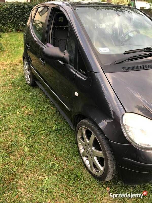 Używany Mercedes A140 Elegance 82 KM (60 kW) 2002 Czarny Hatchback