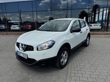 Biały Używany 2013 Nissan Qashqai SUV | 37 900 zł (Uczciwa cena) - Obraz 1/4