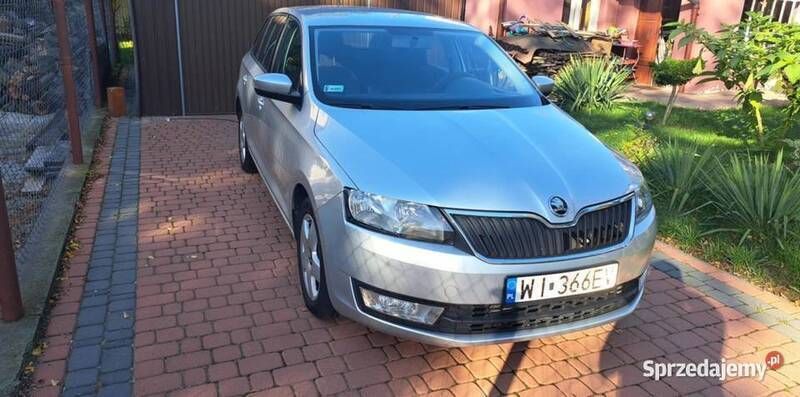 Srebrny Używany 2016 Skoda Rapid Hatchback | 34 900 zł (Dość drogi) - Obraz 1/4