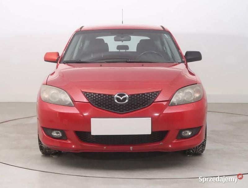 Czerwony Używany 2006 Mazda 3 Hatchback | 5999 zł (Uczciwa cena) - Obraz 1/4