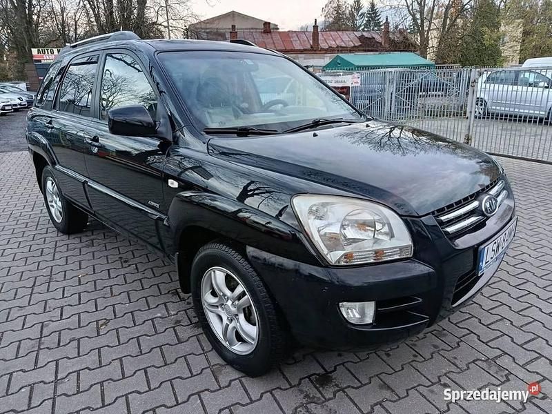 Czarny Używany 2005 Kia Sportage SUV | 15 800 zł (Uczciwa cena) - Obraz 1/4