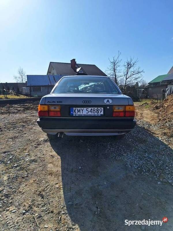Szary Używany 1988 Audi 100 Sedan/Limuzyna | 15 999 zł - Obraz 1/4