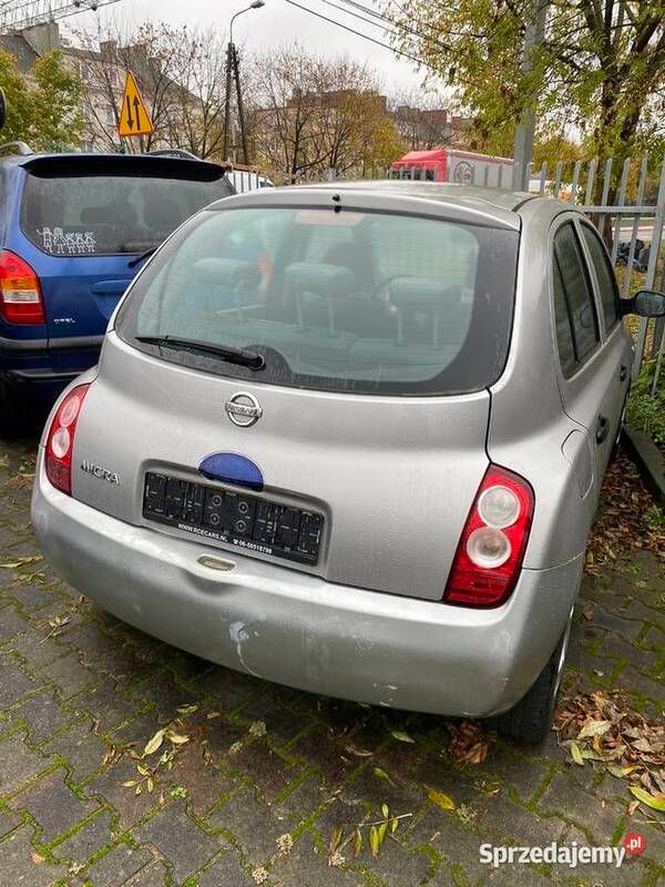 Srebrny Używany 2004 Nissan Micra Hatchback | 2500 zł (Dobra cena) - Obraz 1/4