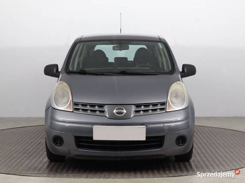 Szary Używany 2008 Nissan Note Minivan | 10 999 zł (Uczciwa cena) - Obraz 1/4