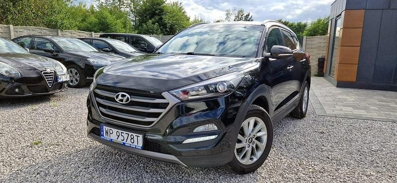 Czarny (metalik) Używany 2016 Hyundai Tucson SUV | 57 900 zł (Uczciwa cena) - Obraz 1/4