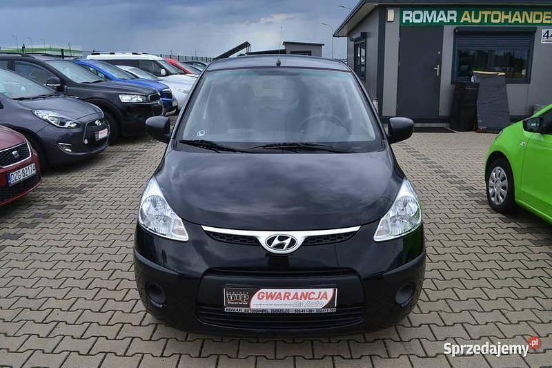 Czarny Używany 2010 Hyundai i10 Hatchback | 10 900 zł (Uczciwa cena) - Obraz 1/4