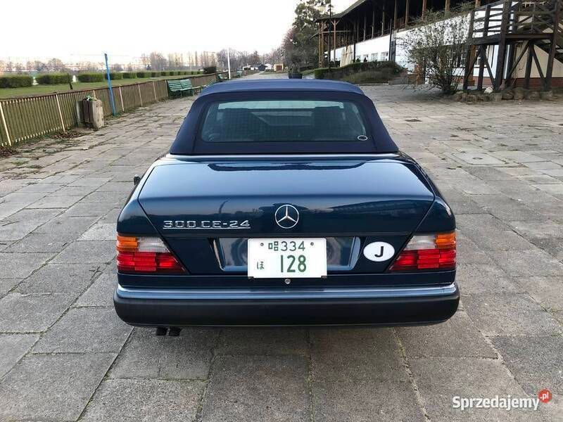Niebieski Używany 1993 Mercedes 300 Kabriolet | 95 000 zł - Obraz 1/4