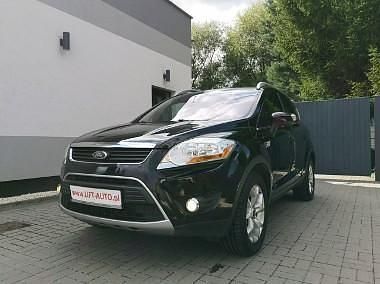 Czarny Używany 2008 Ford Kuga SUV | 32 900 zł (Dość drogi) - Obraz 1/4