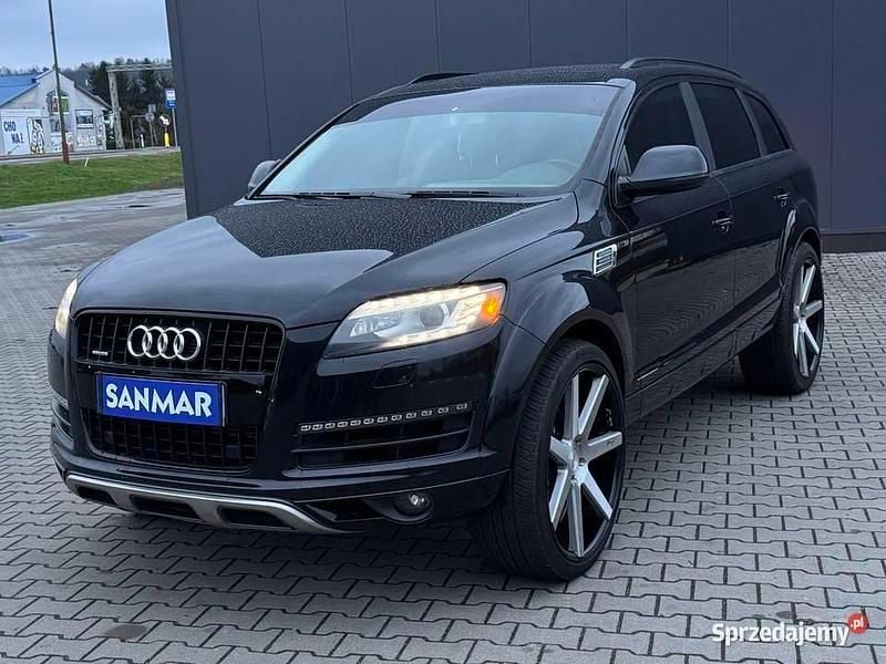 Czarny Używany 2014 Audi Q7 S-Line SUV | 63 500 zł (Dobra cena) - Obraz 1/4