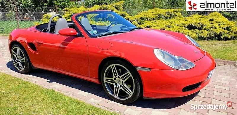 Używany Porsche 986 Boxster 1997 Czerwony Kabriolet