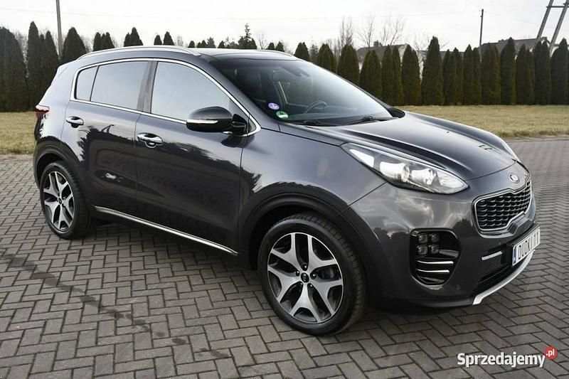 Grafitowy Używany 2016 Kia Sportage GT-Line SUV | 57 900 zł (Uczciwa cena) - Obraz 1/4