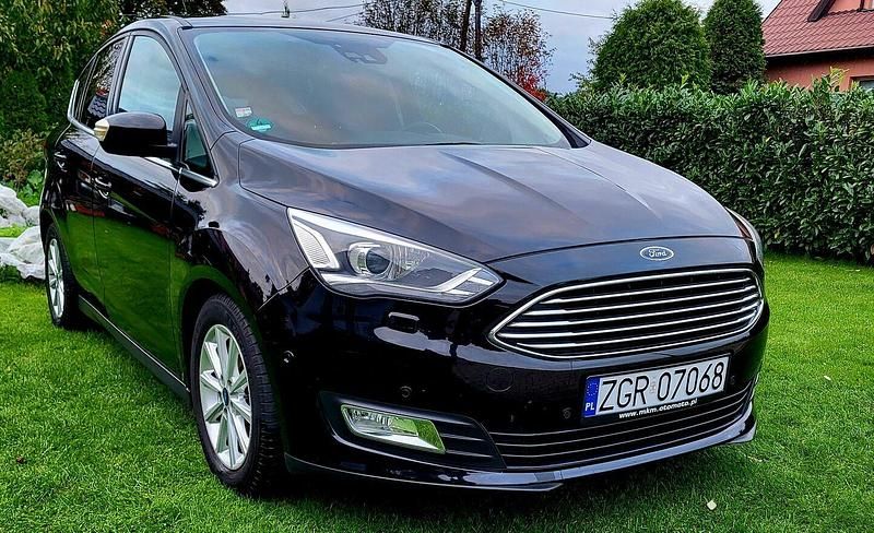 Czarny Używany 2016 Ford C-MAX Titanium Minivan | 39 900 zł (Uczciwa cena) - Obraz 1/4