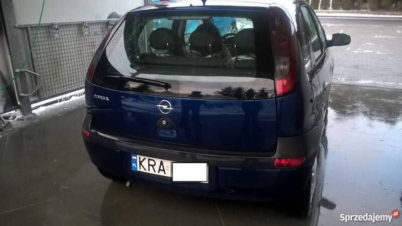 Używany Opel Corsa Comfort 2003 Granatowy Hatchback