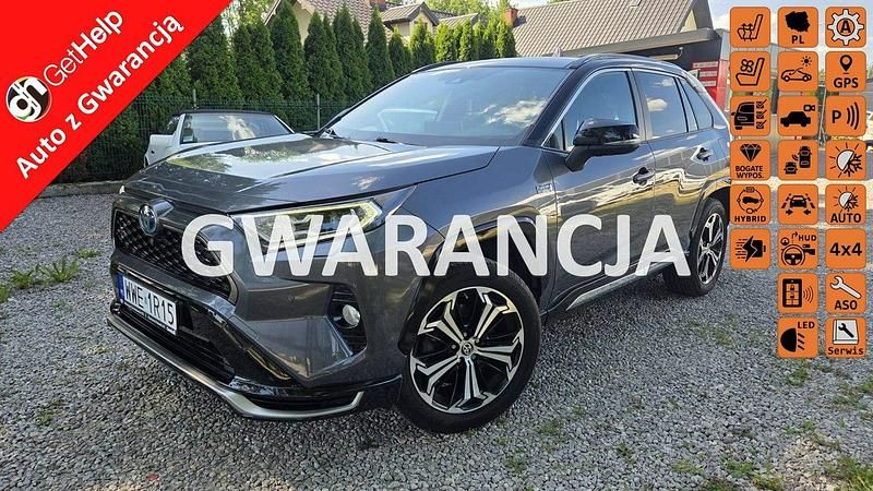 Szary Używany 2021 Toyota RAV4 Hybrid SUV | 158 000 zł - Obraz 1/4