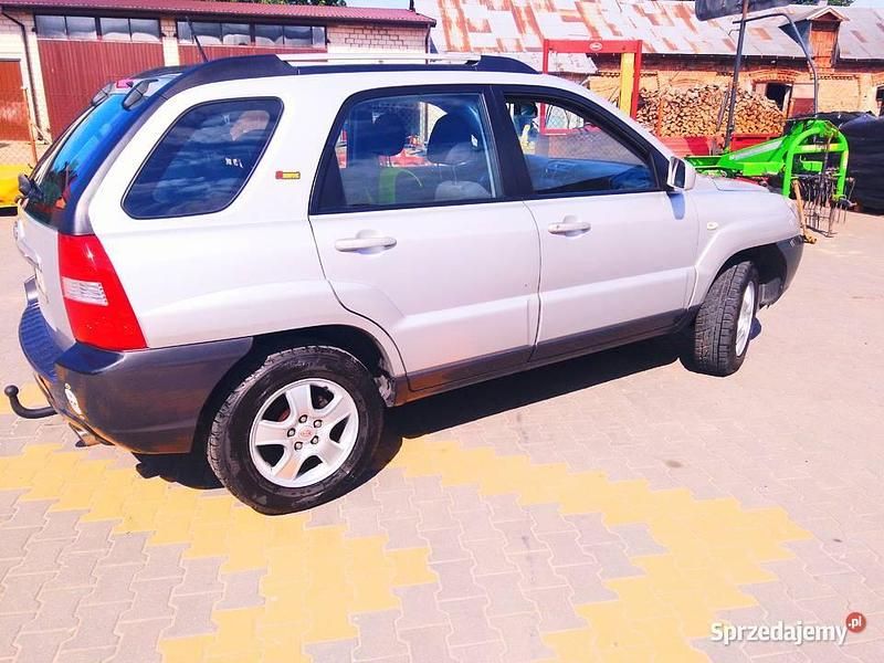 Srebrny Używany 2009 Kia Sportage SUV | 15 500 zł (Dobra cena) - Obraz 1/4