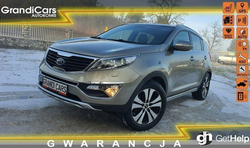 Szary Używany 2011 Kia Sportage 2 SUV | 41 999 zł (Uczciwa cena) - Obraz 1/4