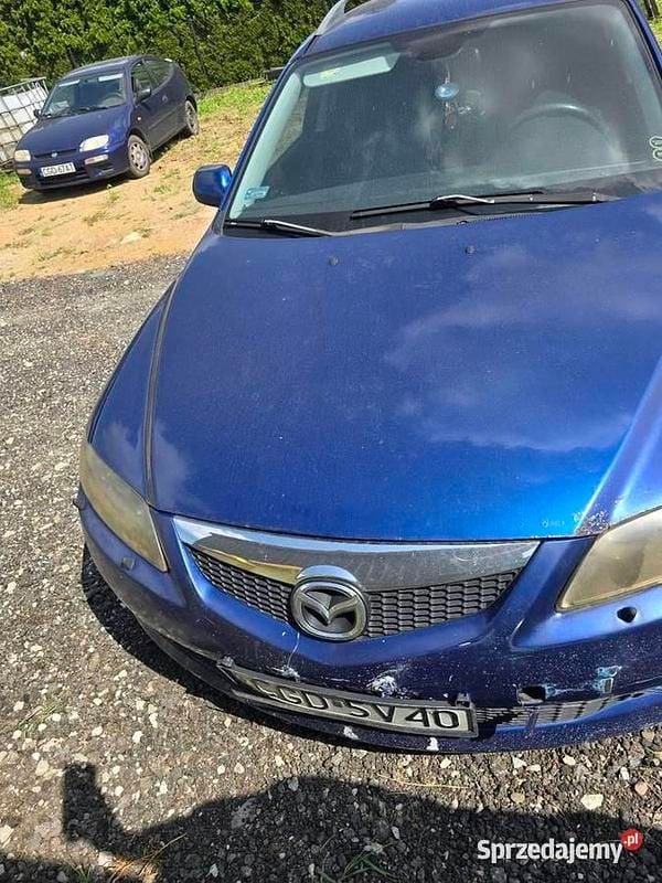 Niebieski Używany 2005 Mazda 6 Kombi | 3200 zł (Uczciwa cena) - Obraz 1/4