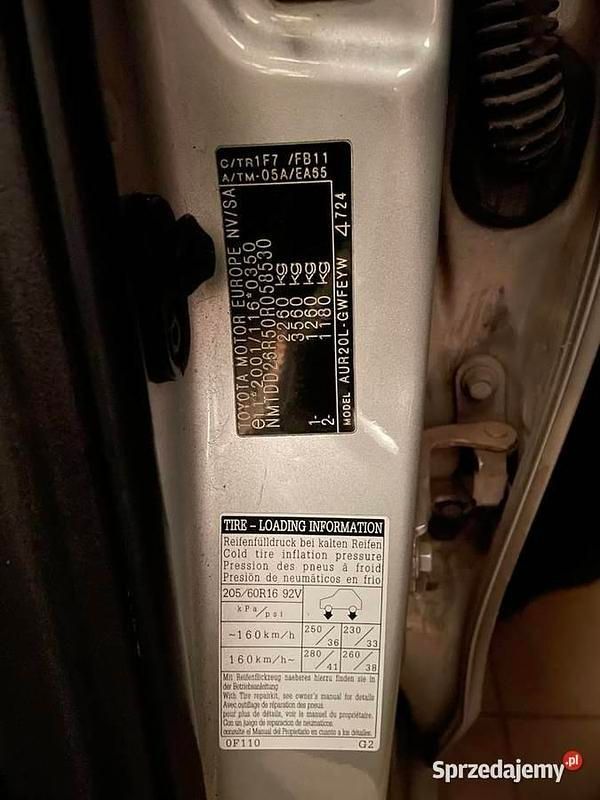 Używany 2012 Toyota Verso Minivan | 22 900 zł (Uczciwa cena) - Obraz 1/4