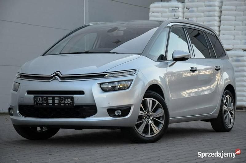 Srebrny Używany 2015 Citroën Grand C4 Picasso Minivan | 25 900 zł (Uczciwa cena) - Obraz 1/4