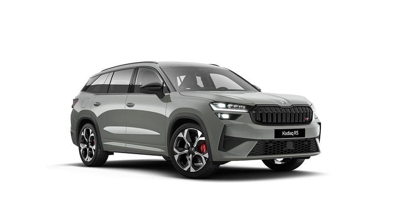 Szary steel niemetalizowany Nowe 2025 Skoda Kodiaq RS SUV | 263 050 zł (Uczciwa cena) - Obraz 1/4