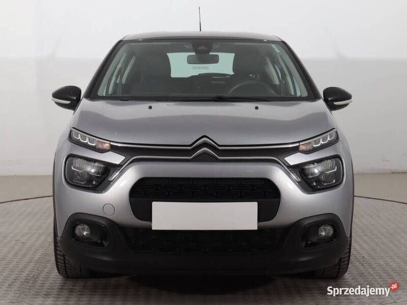 Szary Używany 2022 Citroën C3 PureTech Hatchback | 46 999 zł (Uczciwa cena) - Obraz 1/4