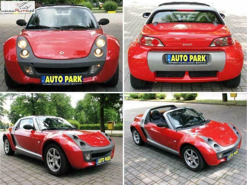 Używany Smart Roadster 82 KM (60 kW) 2003 Czerwony (metalik, perła) Kabriolet