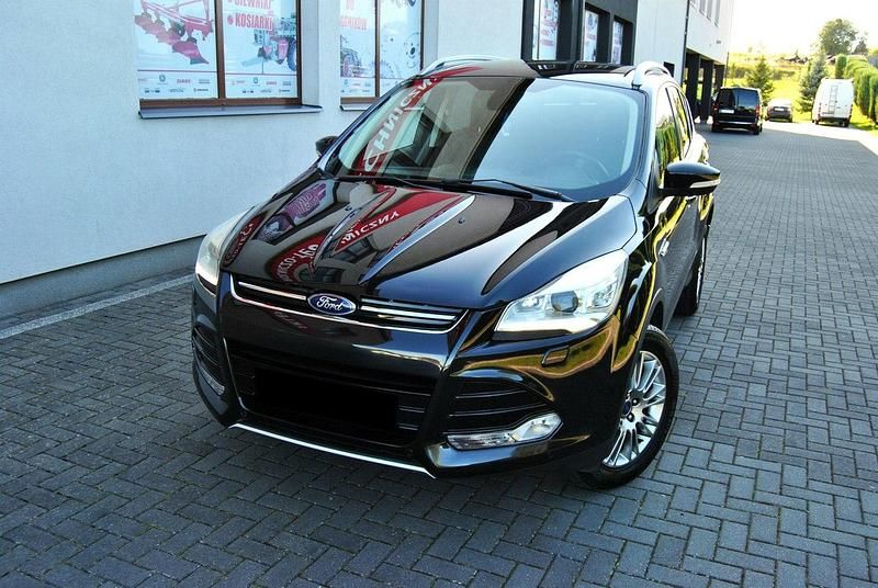 Czarny Używany 2013 Ford Kuga SUV | 39 900 zł (Uczciwa cena) - Obraz 1/4