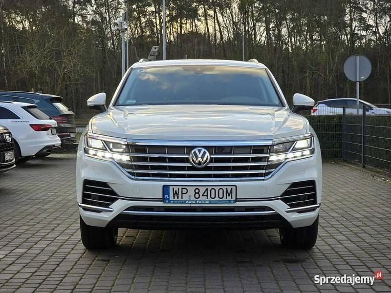 Biały Używany 2019 VW Touareg SUV | 169 000 zł (Super Cena) - Obraz 1/4