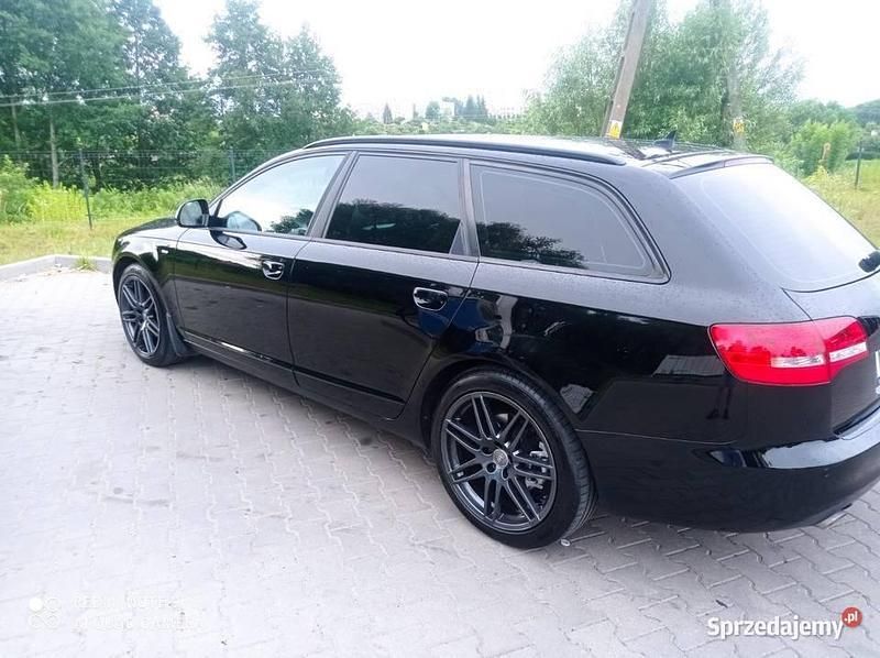 Czarny Używany 2009 Audi A6 Kombi | 29 500 zł (Drogi) - Obraz 1/4
