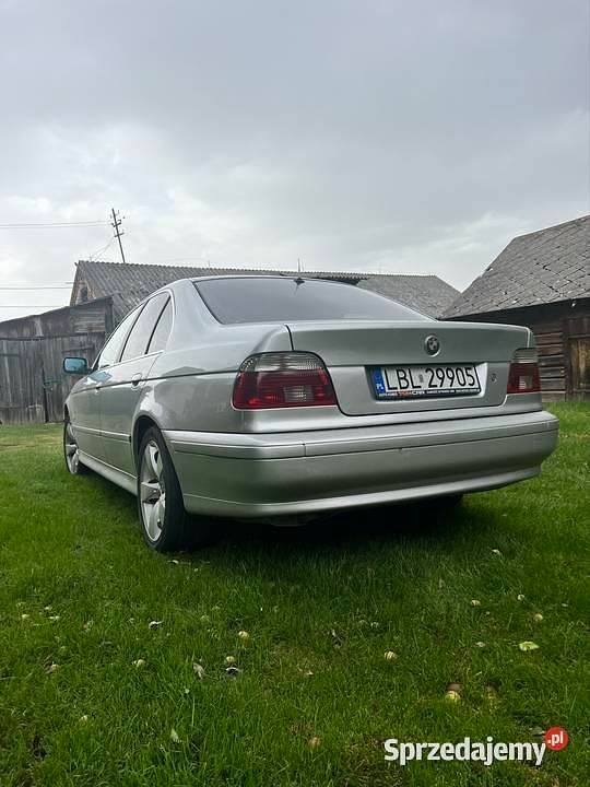 Srebrny Używany 2001 BMW 525 Sedan/Limuzyna | 14 500 zł - Obraz 1/4