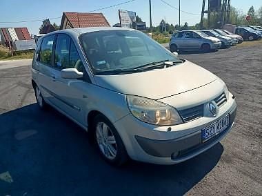 Srebrny Używany 2003 Renault Scénic II Minivan | 2700 zł - Obraz 1/4