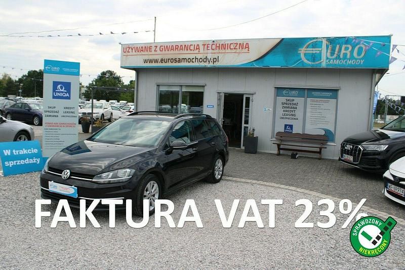 Czarny Używany 2019 VW Golf VII Comfortline Kombi | 45 900 zł (Uczciwa cena) - Obraz 1/4