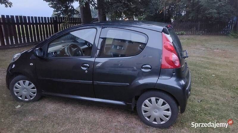 Szary Używany 2008 Peugeot 107 Hatchback | 6300 zł (Dobra cena) - Obraz 1/4