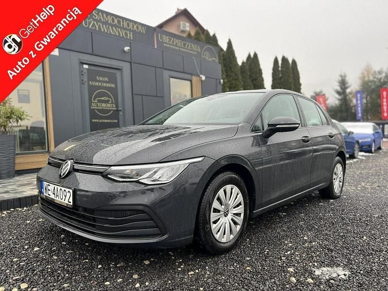 Szary (metalik) Używany 2021 VW Golf VIII Hatchback | 54 000 zł (Uczciwa cena) - Obraz 1/3