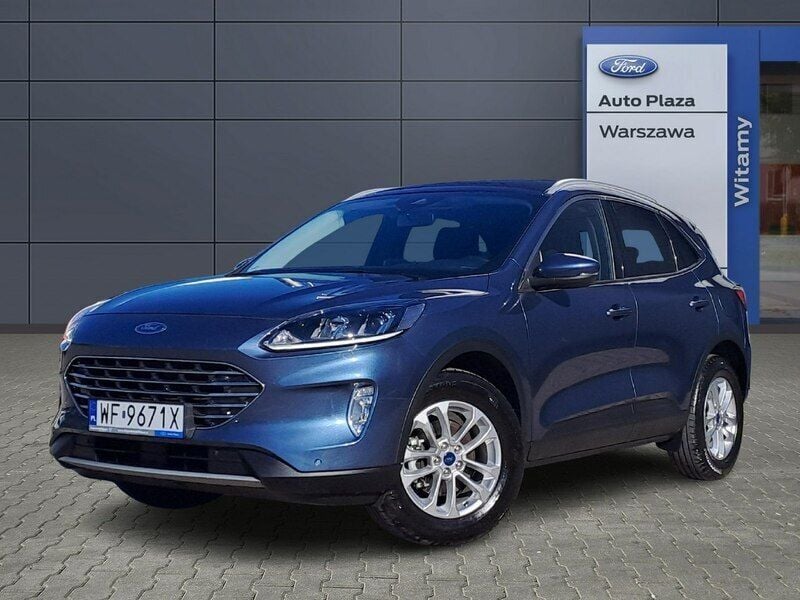 Niebieski Używany 2023 Ford Kuga Titanium SUV | 139 900 zł - Obraz 1/4