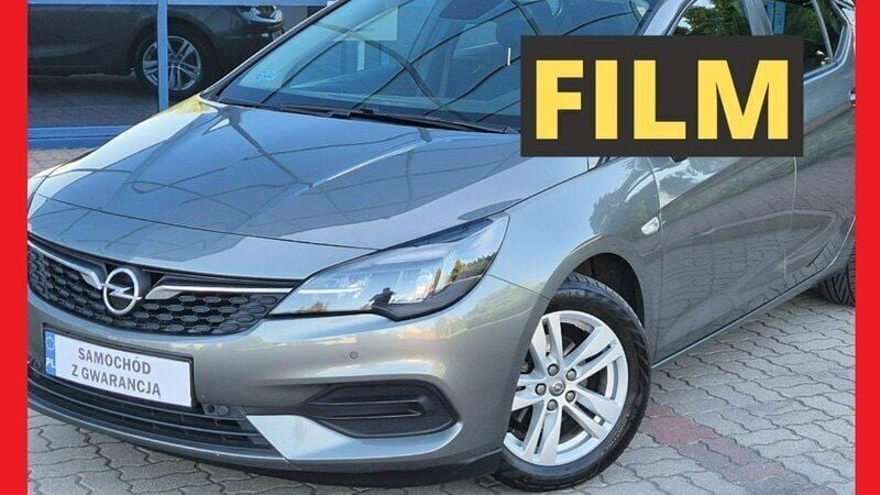 Grafitowy Używany 2021 Opel Astra Hatchback | 42 999 zł (Dobra cena) - Obraz 1/3