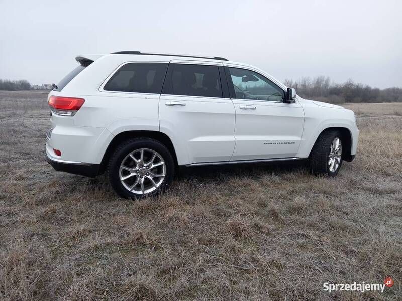 Biały Używany 2015 Jeep Grand Cherokee Summit SUV | 97 300 zł - Obraz 1/4