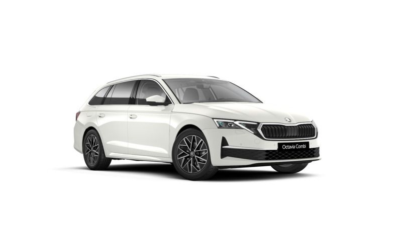 Biel candy niemetalizowany Nowe 2025 Skoda Octavia Selection Kombi | 159 600 zł (Uczciwa cena) - Obraz 1/4