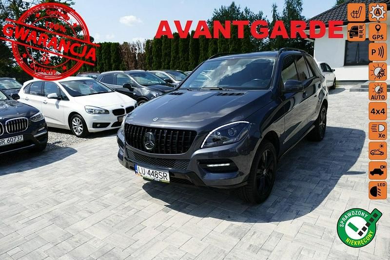 Grafitowy (metalik) Używany 2012 Mercedes ML350 SUV | 69 900 zł - Obraz 1/4