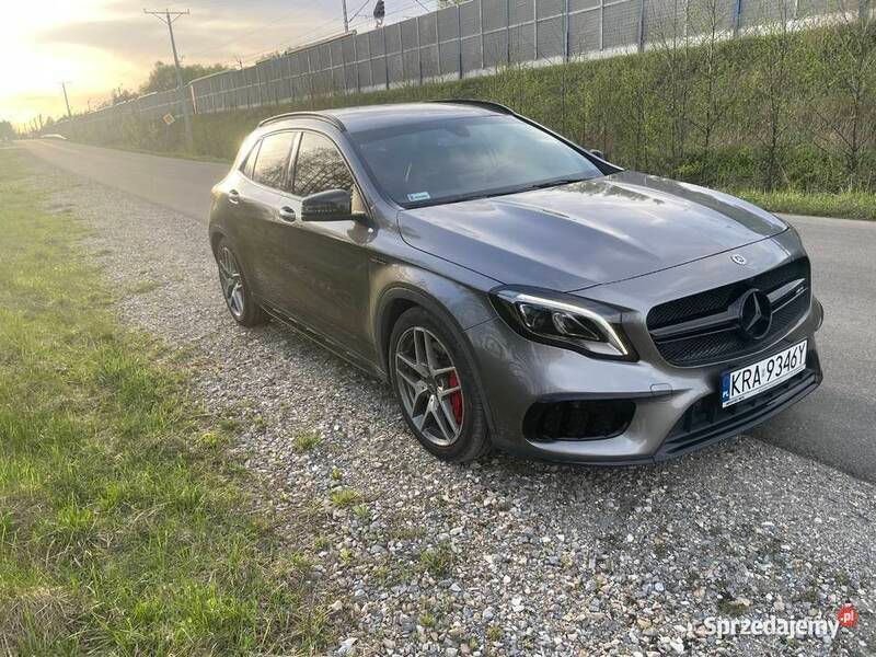 Używany Mercedes GLA45 AMG AMG 381 KM (280 kW) 2018 Szary SUV