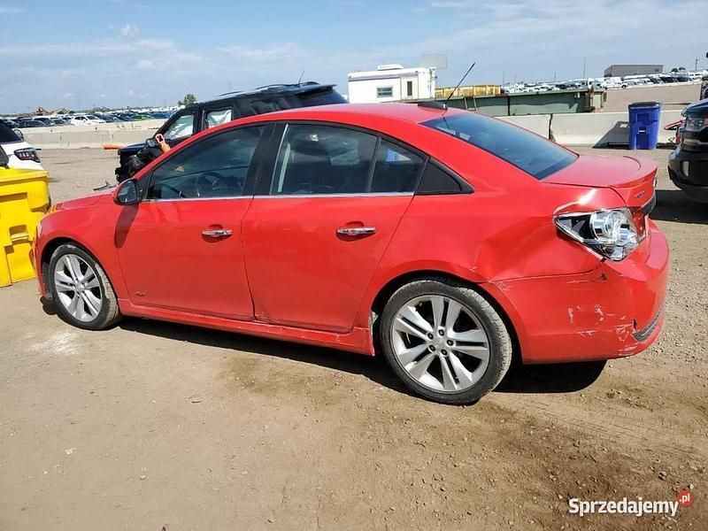 Czerwony Używany 2014 Chevrolet Cruze LTZ Sedan/Limuzyna | 23 500 zł - Obraz 1/4