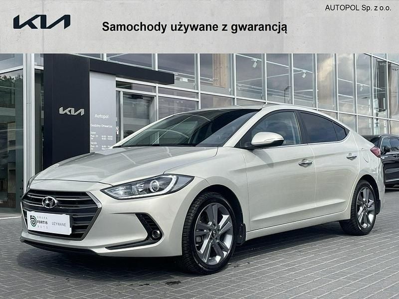 Beżowy (metalik) Używany 2018 Hyundai Elantra Sedan/Limuzyna | 53 900 zł (Uczciwa cena) - Obraz 1/4