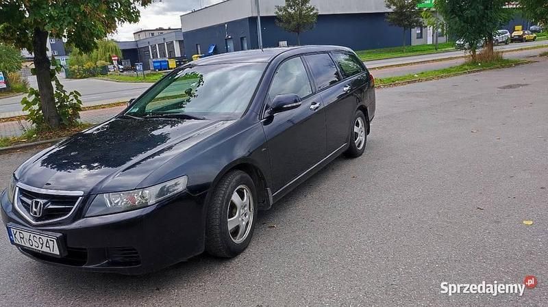 Czarny Używany 2004 Honda Accord Kombi | 2900 zł - Obraz 1/4