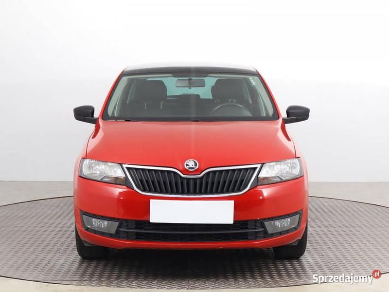 Czerwony Używany 2014 Skoda Rapid Hatchback | 23 499 zł (Uczciwa cena) - Obraz 1/4